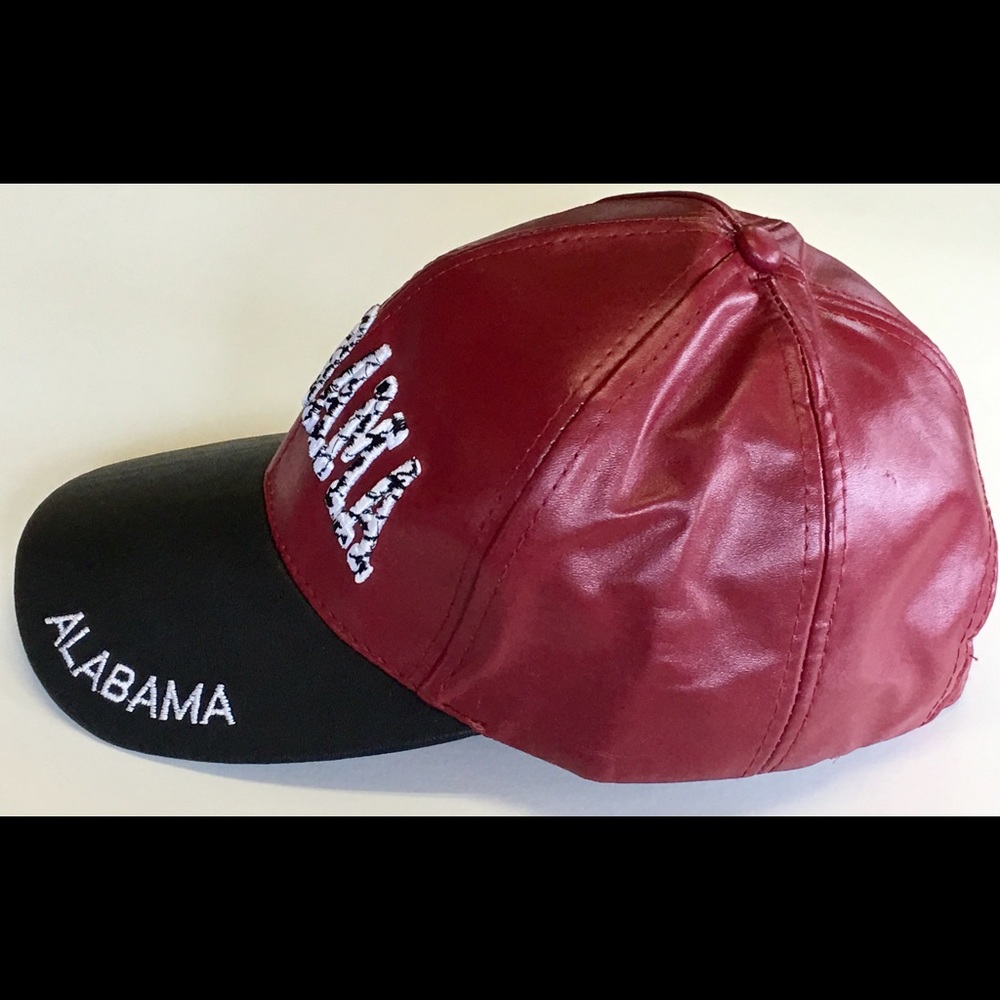 Alabama Football Adjustable Cap Hat Red SEC NCAA - Picture 5 of 8